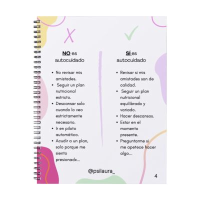 Cuaderno de Autocuidado
