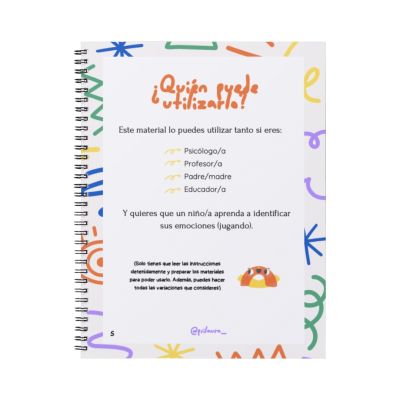 Material para trabajar la identificación emocional en niños