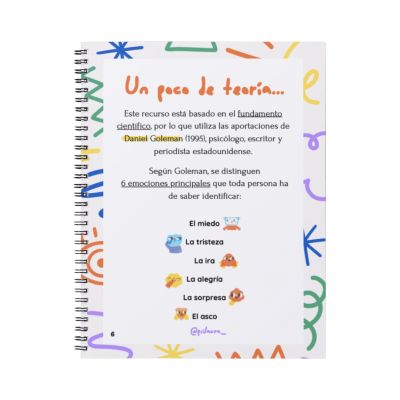 Material para trabajar la identificación emocional en niños